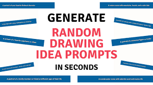 Popular drawing prompt generators