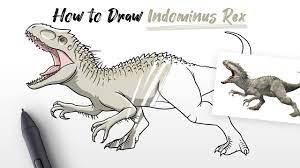 dinosaur drawing realistic