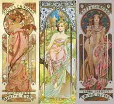 art nouveau artworks