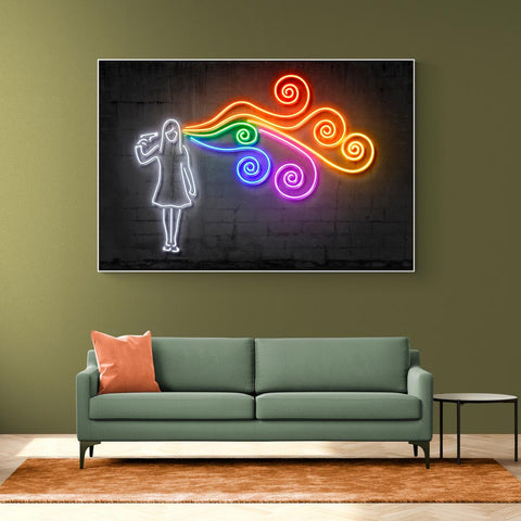 neon wall art