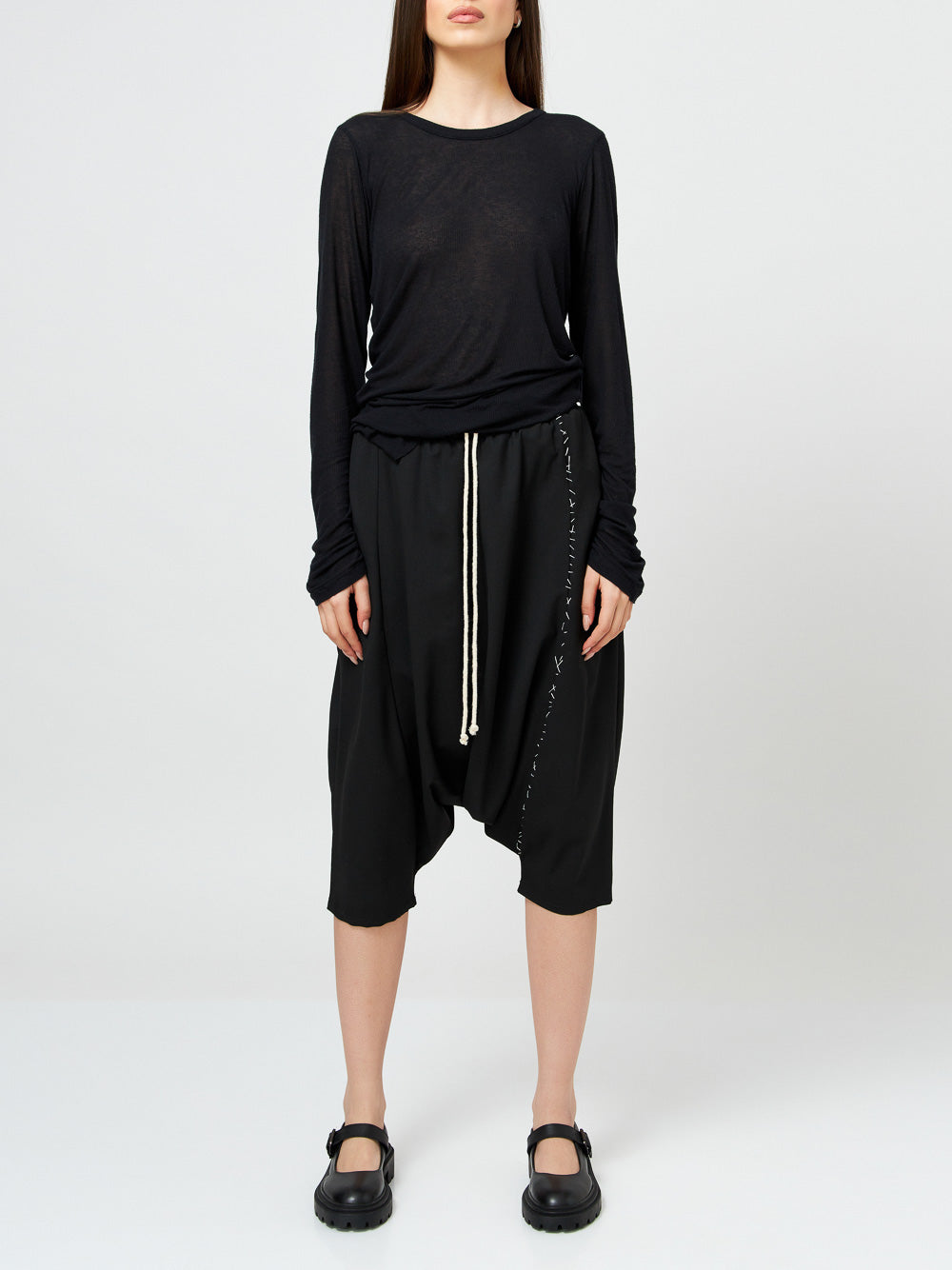 A.F ARTEFACT SHORT LAYERED TROUSERS 10％OFF www.chilebosque.cl