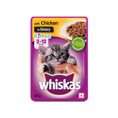 Buy Sheba Premium Wet Cat Food - Chicken Loaf for Kittens (Pack of