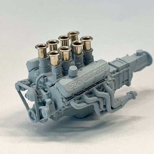 Blown 572 BBC model engine resin 3D printed 1:24-1:8 scale