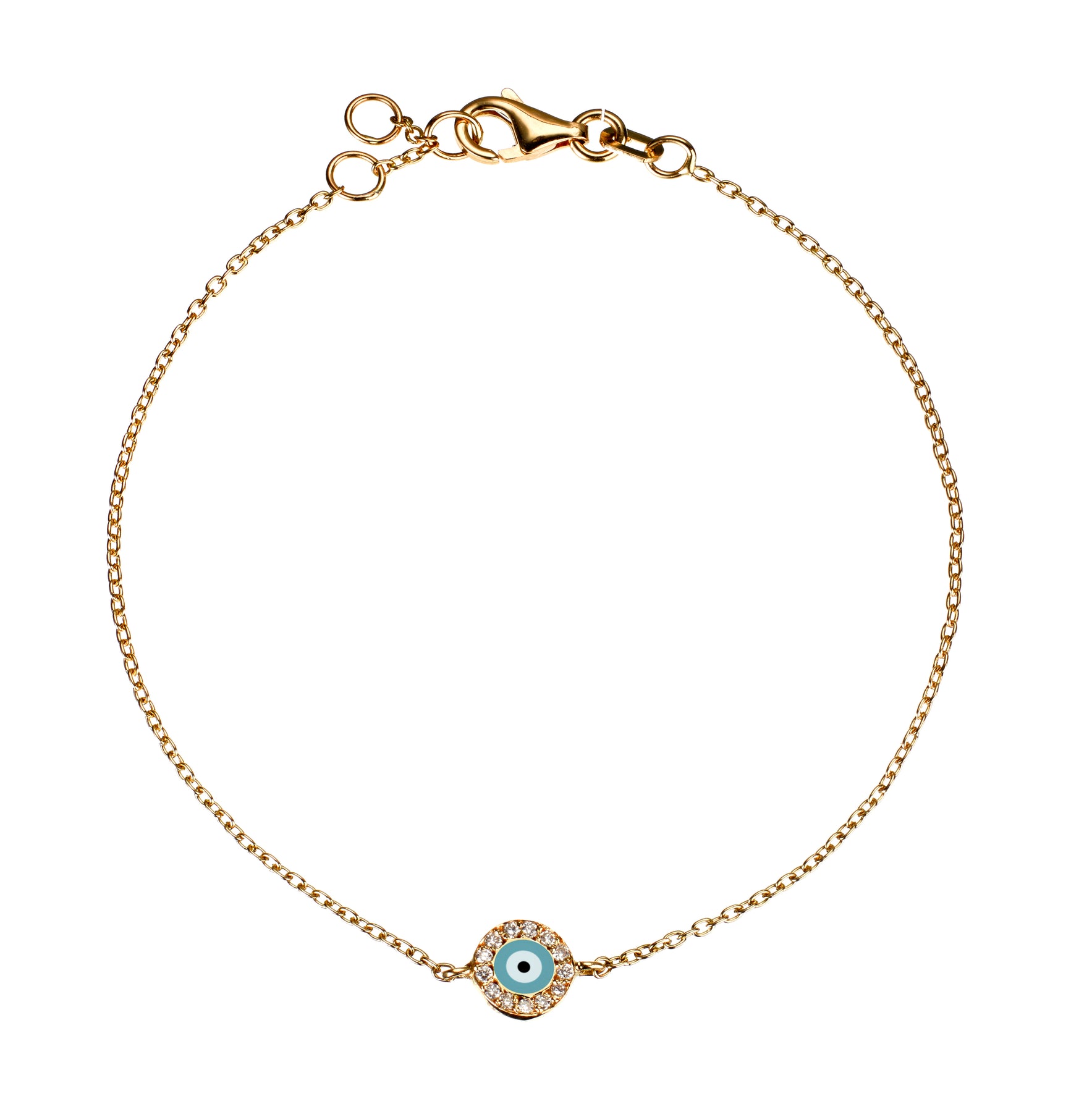 Handan Evil Eye Bracelet Turquoise – Alemdara