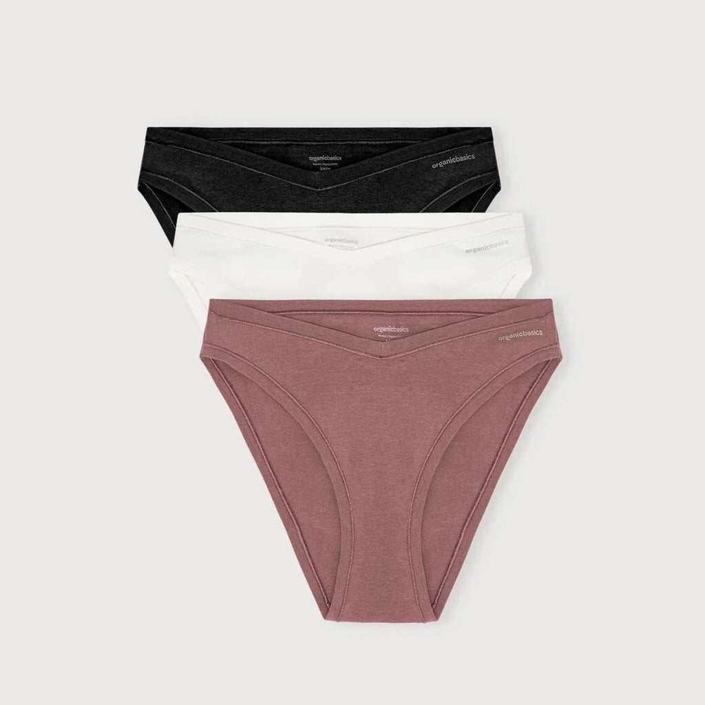 Organic Cotton Rib Cheeky Brief