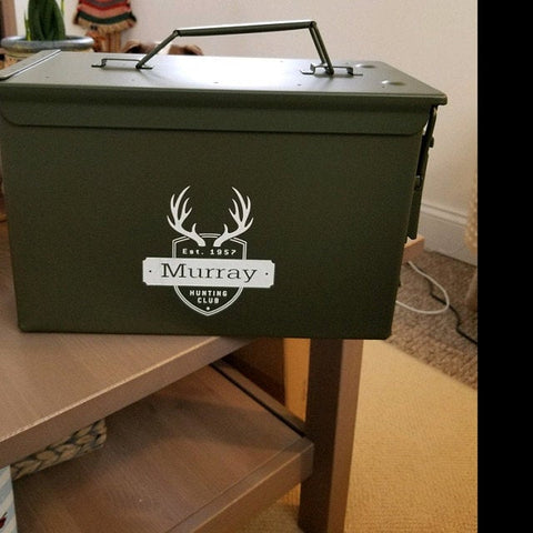 Personalized Ammo box