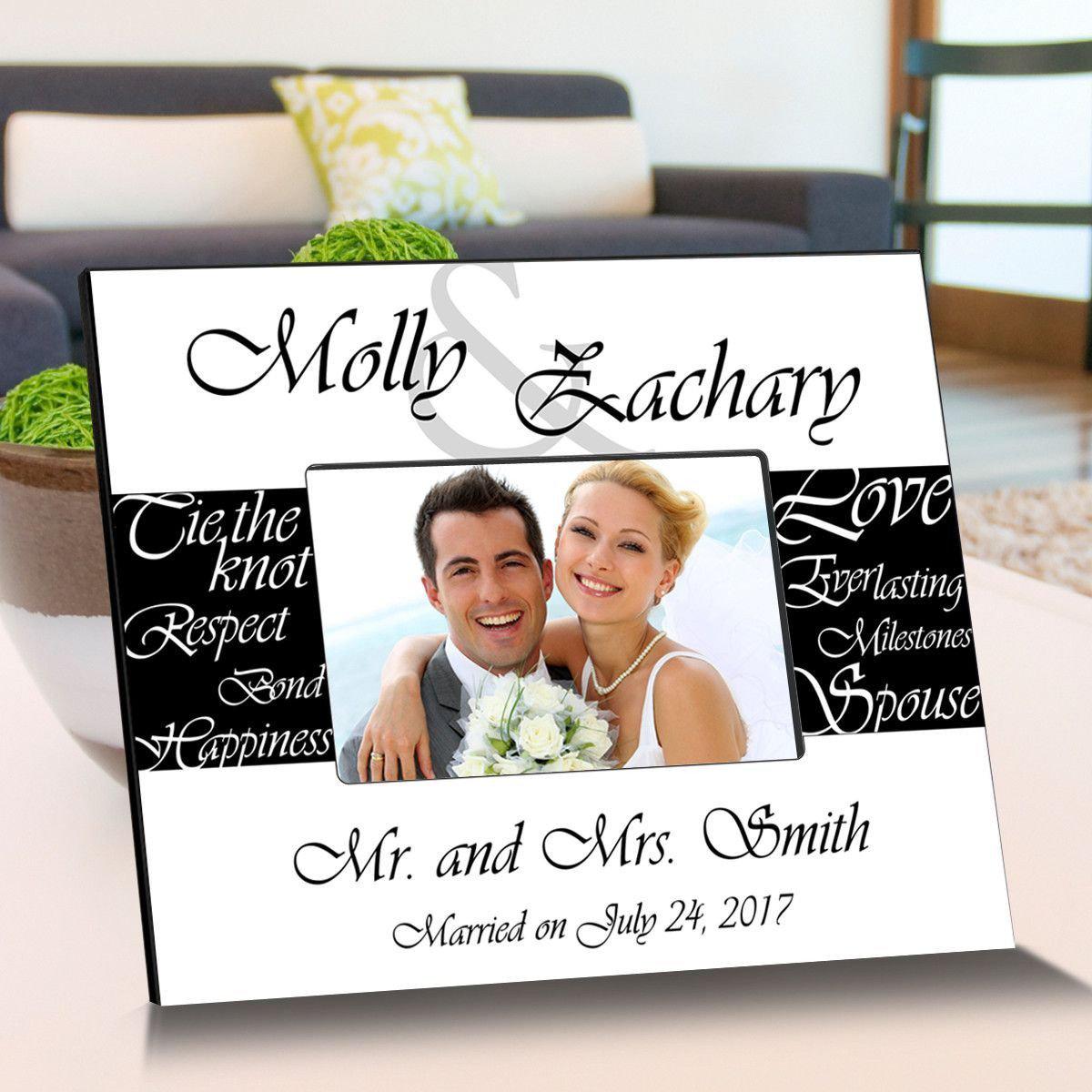 Personalized Everlasting Love Wooden Picture Frames