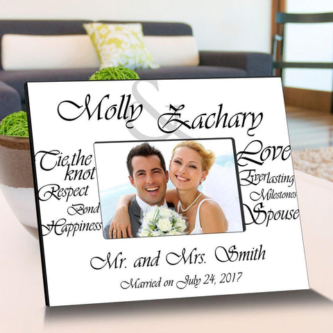 Buy Personalized Everlasting Love Wooden Picture Frames