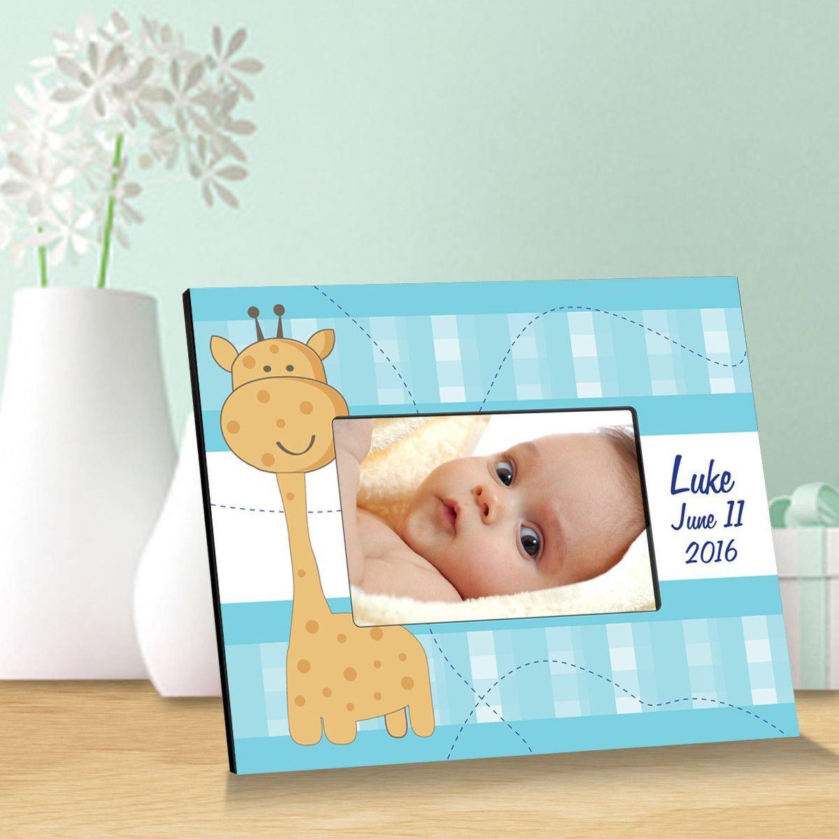 Personalized Children&#039;s Frames - Baby Giraffe