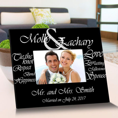 Buy Personalized Everlasting Love Wooden Picture Frames