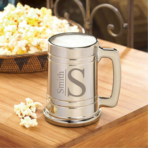 Buy Personalized Gunmetal Beer Mugs - 16 oz.