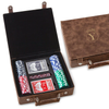 Buy Personalized Rustic 100 Chip Poker Set