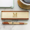 Buy Personalized Solid Top Wooden Pen Set