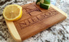 Buy Personalized 6x8 Bamboo Cutting Board with Rounded Edge