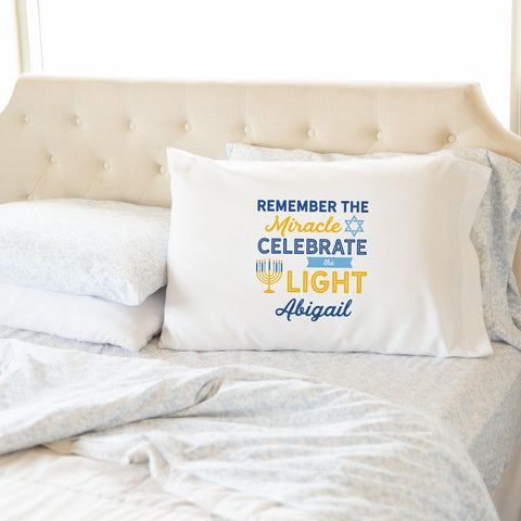 Buy Personalized Hanukkah Pillowcases