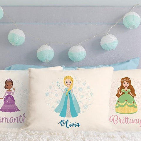 Buy Personalized Princess Throw Pillow Covers