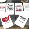 Buy Personalized Patriotic Tea Towels