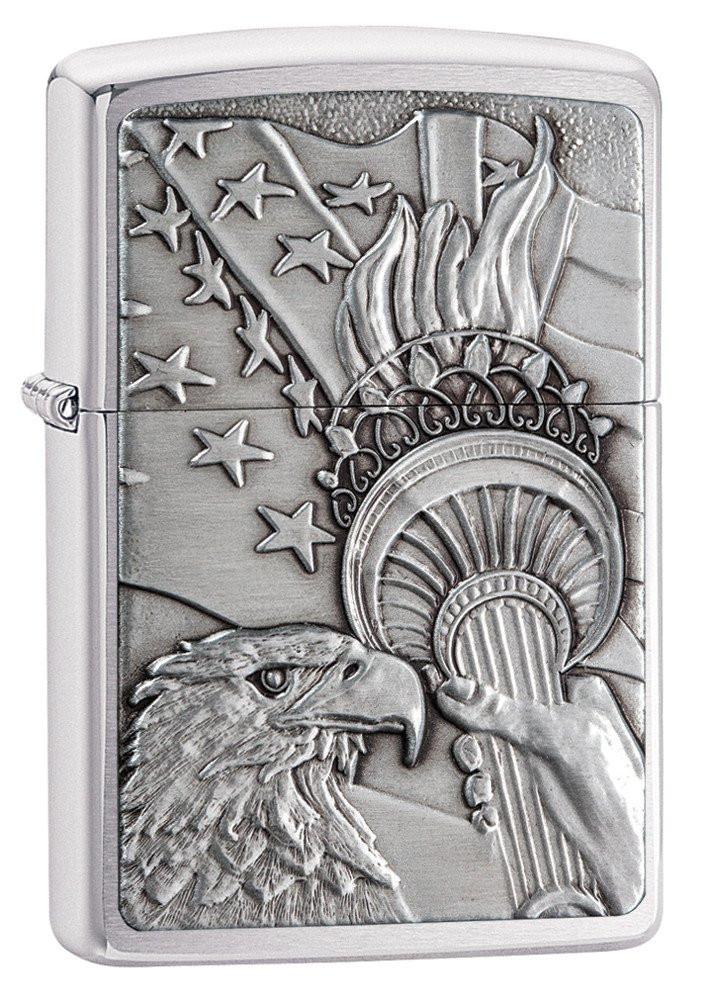 Personalized Patriotic Eagle Zippo Lighter