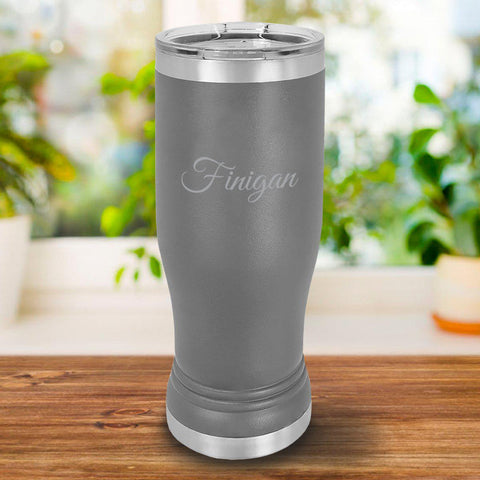 Buy Personalized 20oz. Gray Insulated Pilsner