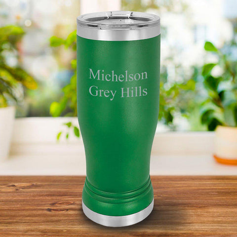 Buy Personalized 20oz. Green Insulated Pilsner