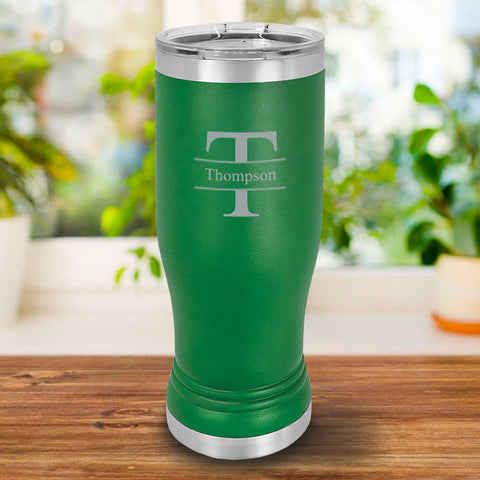 Buy Personalized 20oz. Green Insulated Pilsner