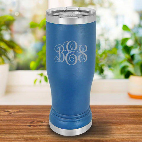 Buy Personalized 20oz. Royal Blue Insulated Pilsner