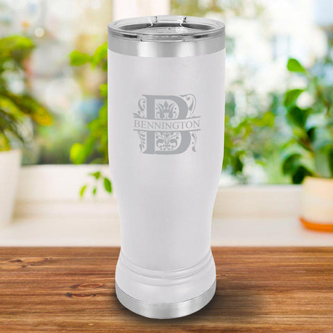 Buy Personalized 20oz. White Insulated Pilsner