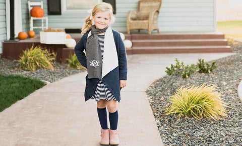 Buy Personalized Children's Knit Scarves