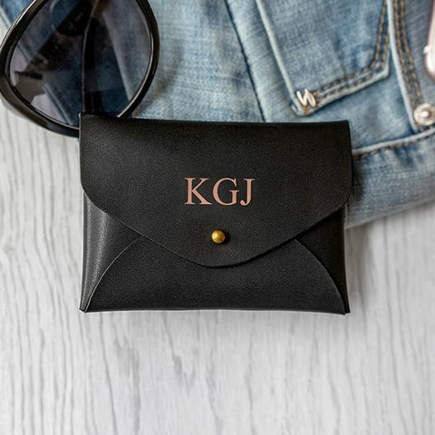 Buy Monogrammed Women's Vegan Leather Small Wallets