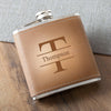 Buy Personalized 6 oz. Leather Hide Flask