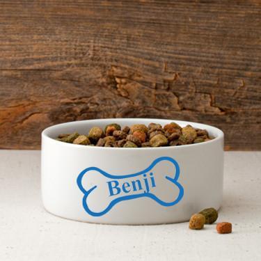 Personalized Small Dog Bowl - Bright Treats