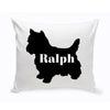 Buy Personalized Dog Throw Pillow - Dog Silhouette (Insert Included)