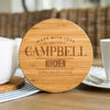 Buy Personalized 7" Bamboo Trivets (Modern Collection)