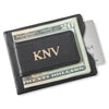 Buy Personalized Black Magnetic Money Clip Wallet