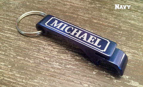 Buy Personalized Aluminum Bottle Openers! - 6 Classic Designs!