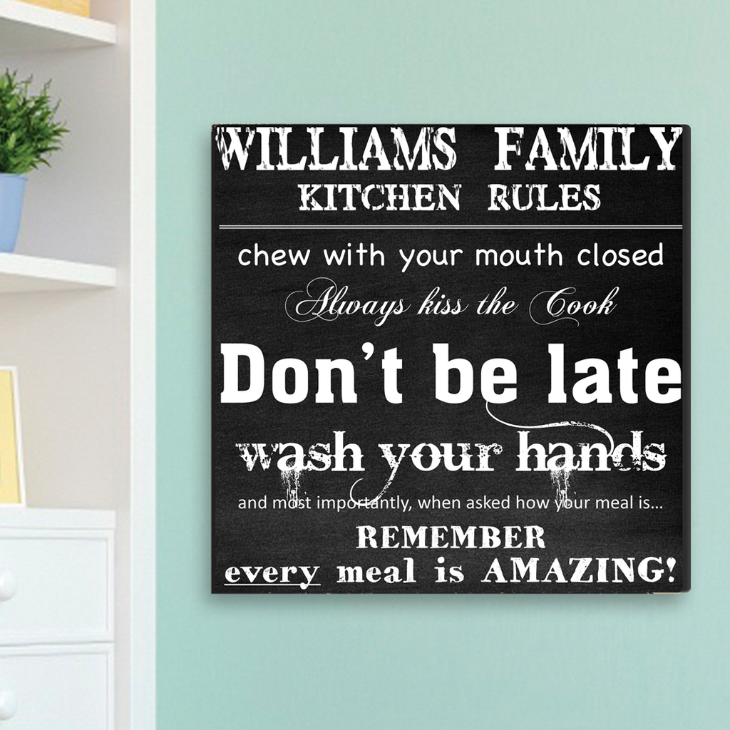 Фэмили китчен. Family Kitchen. Canvas signs. My Kitchen my Rules. Safety Rules in the Kitchen.