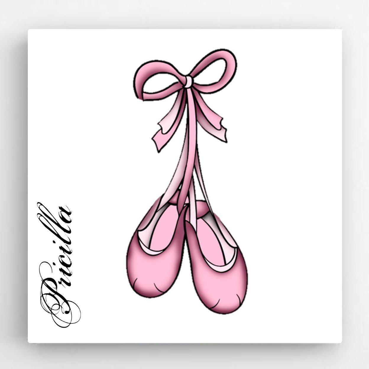 Personalized Kids Ballet Canvas Sign