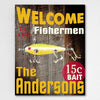 Buy Personalized Cabin Fisherman Signs