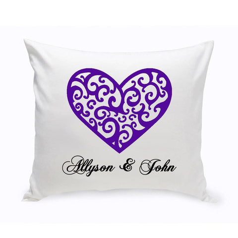 Buy Personalized Couples Unity Throw Pillow (Insert Included)
