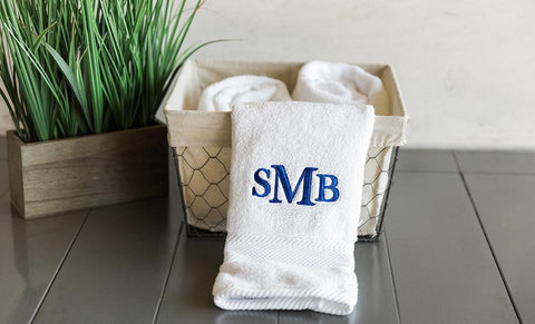 Buy Personalized Luxury Hand Towels