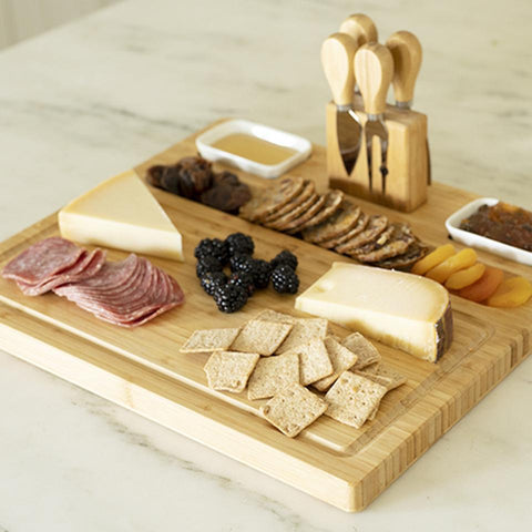 Buy Personalized Bamboo Charcuterie Board