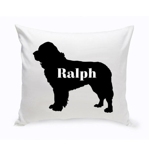 Buy Personalized Dog Throw Pillow - Dog Silhouette (Insert Included)