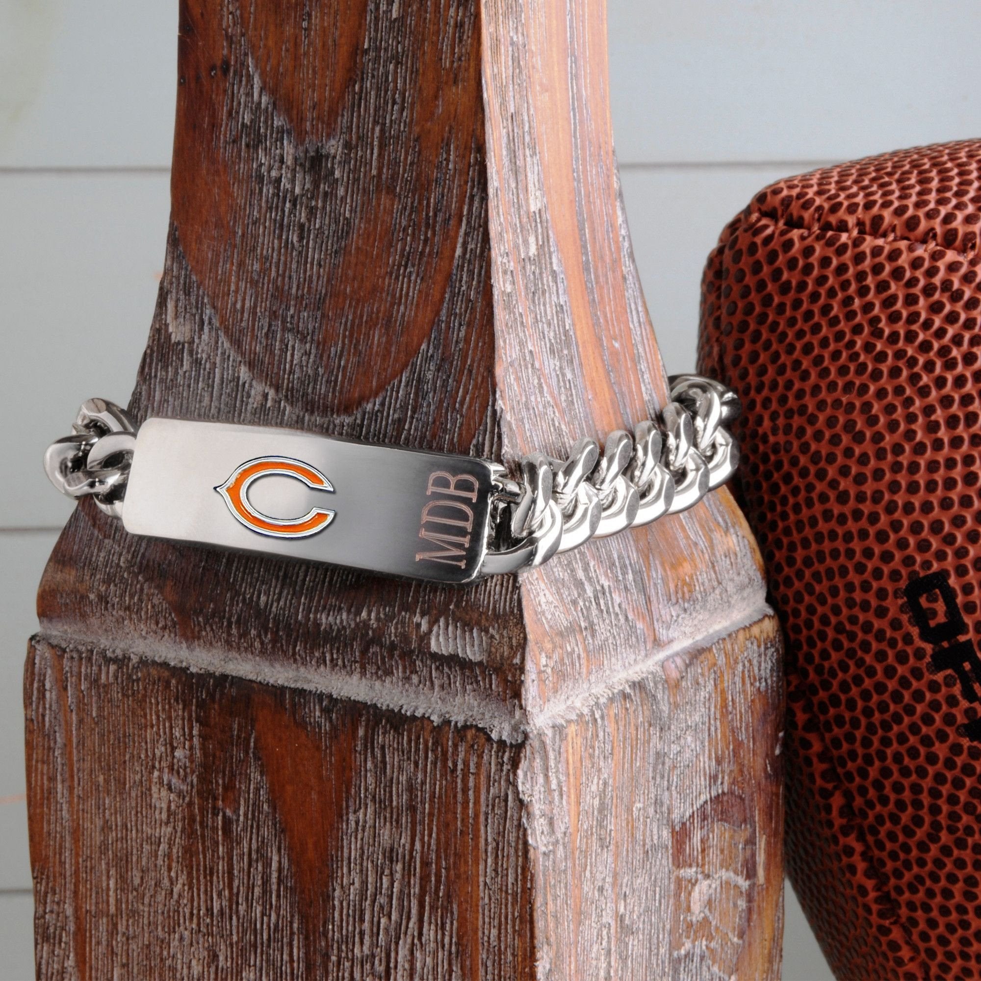 Personalized NFL Bracelet