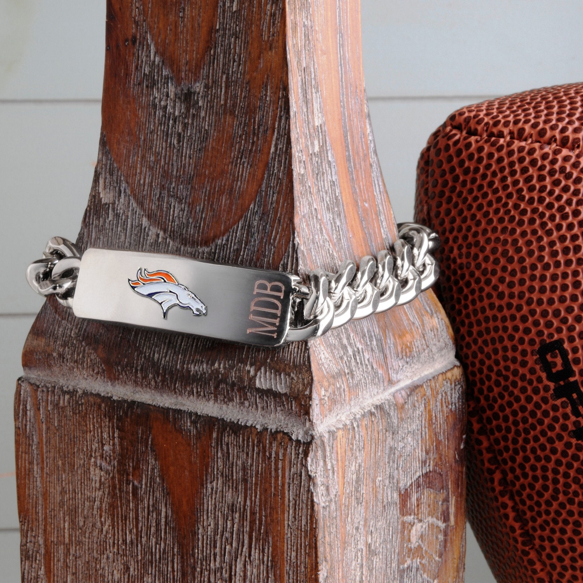 Personalized NFL Bracelet