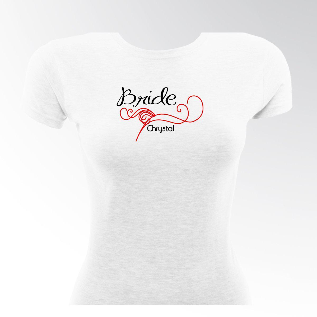 Personalized Bride T-Shirt