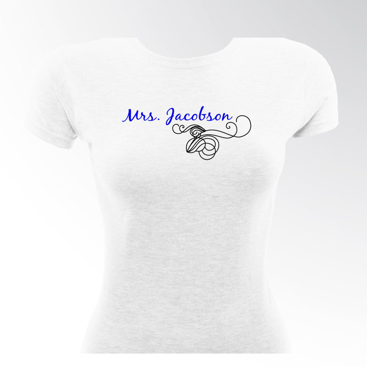 Personalized Bride T-Shirt