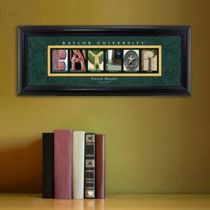 Personalized University Architectural Art - Big 12 Schools College Art