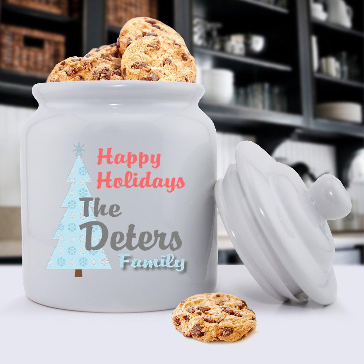 Personalized Holiday Cookie Jars