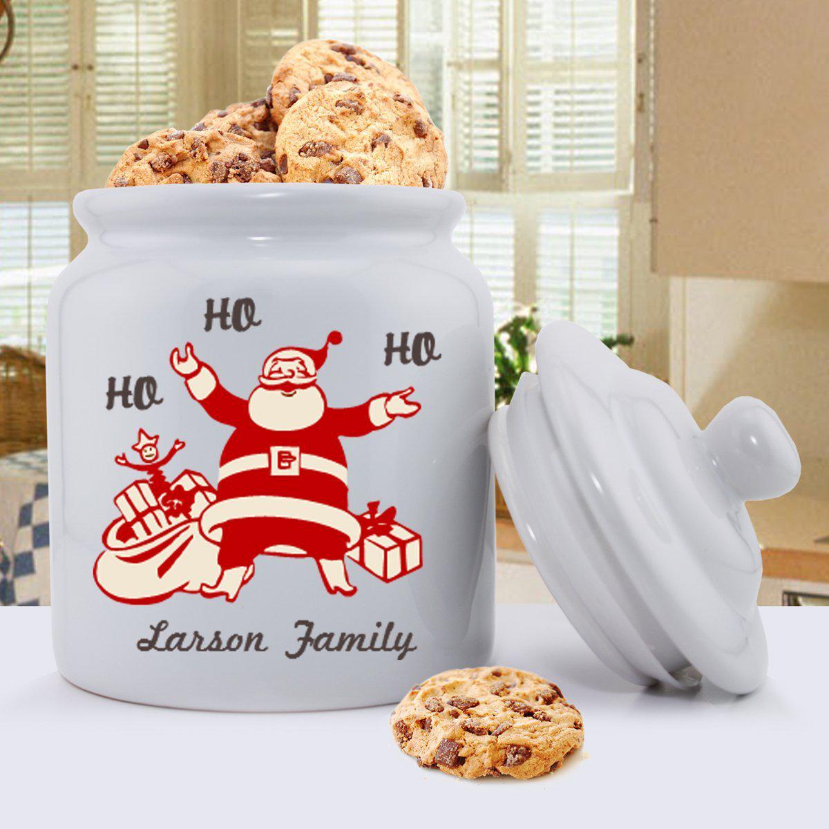 Personalized Holiday Cookie Jars