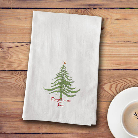 Buy Personalized Christmas Tea Towels - 12 designs